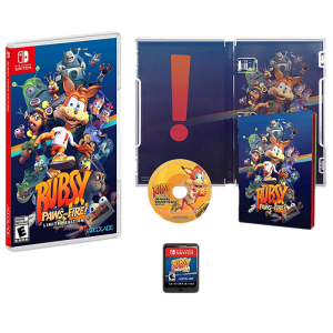 bubsy paws on fire limited edition switch