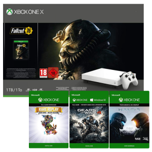 xbox one x fallout 76 halo 5 rare replay gears of war 4