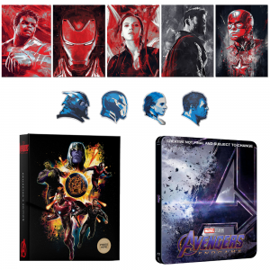Avengers Endgame Steelbook 4K Ultra HD Exclusif Zavvi (Blu-ray 2D inclus) Edition Collector