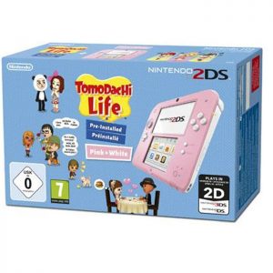 Pack Nintendo 2DS Rose et Blanche + Tomodachi Life Edition Spéciale