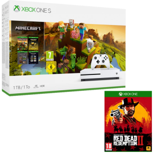 Pack Xbox One S 1 To Minecraft Creators + Red Dead Redemption 2