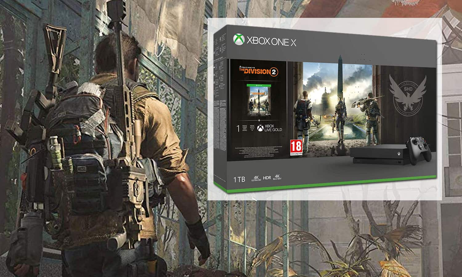 Pack Xbox One X The Division 2 Au Meilleur Prix