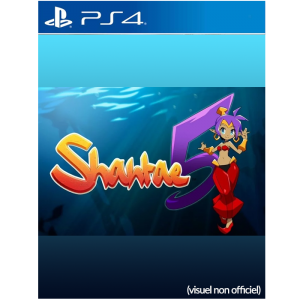jaquette shantae 5 non offiicelle ps4