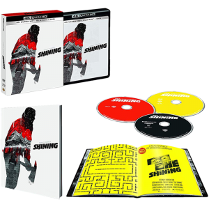 Shining Blu Ray 4K 2D DVD Livret collector