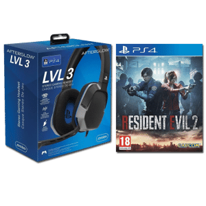 resident evil 2 remake casque ps4 afterglow