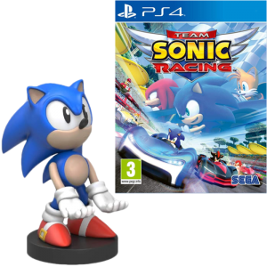 team sonic racing cable guy sonic figurine porte manette ps4