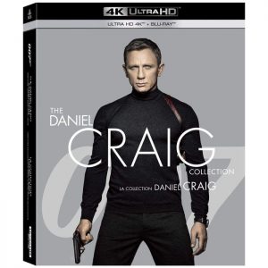 Coffret James Bond Daniel Craig 4 films) en Blu-Ray 4K 2D