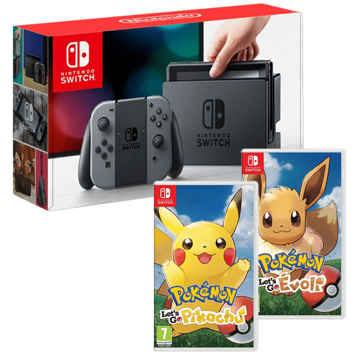 Pack Nintendo Switch Pokemon Let's Go les offres