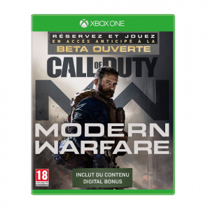 call of duty modern warfare xbox one edition amazon avec beta