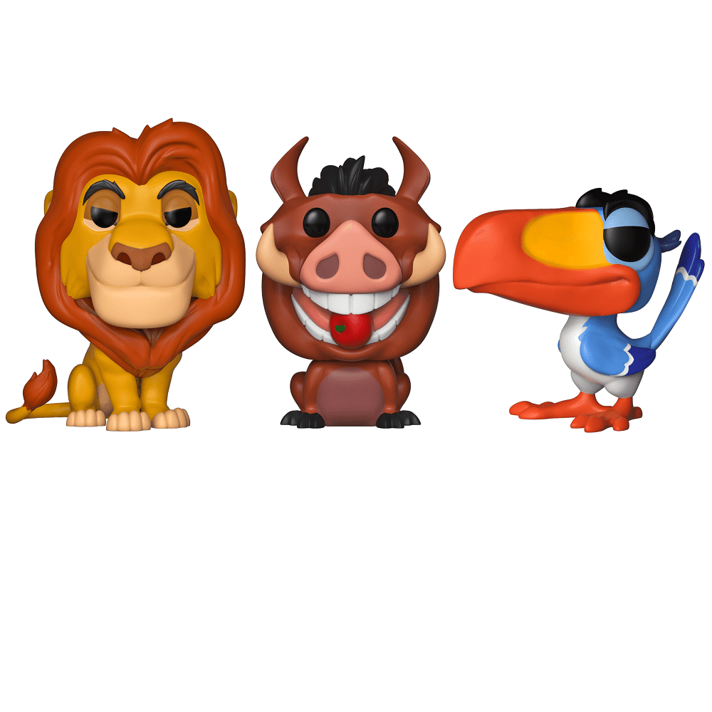 Promo Funko Pop Roi Lion 3 figurines pour 34.99€