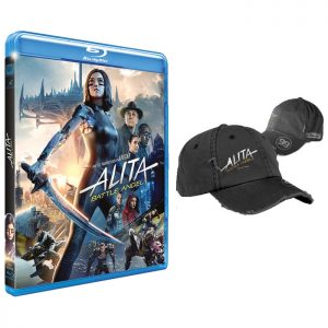 Alita Battle Angel en Blu Ray + casquette