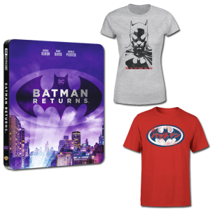 Batman Returns Blu-Ray 4K steelbook T Shirt