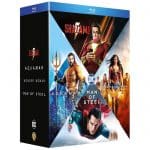 Origin Stories Man of Steel Wonder Woman Aquaman Shazam coffret blu ray