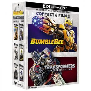 Transformers - L'intégrale 5 films + Bumblebee 4K copie