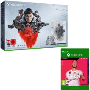 Xbox One x collector gears 5 FIFA 20 code