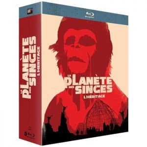 Coffret la Planete des Singes heritage en Blu Ray 5 films