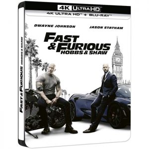 Fast & Furious Hobbs & Shaw 4k steelbook