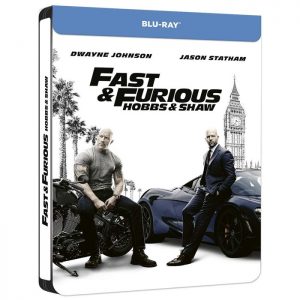 Fast and Furious Hobbs and Shaw blu ray steelbook