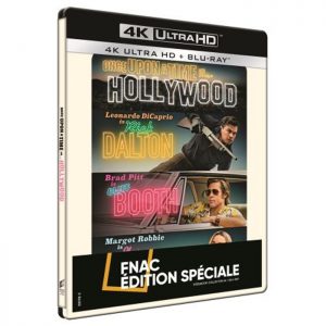 ONCE UPON A TIME IN HOLLYWOOD BLURAY 4K STEELBOOK vdef