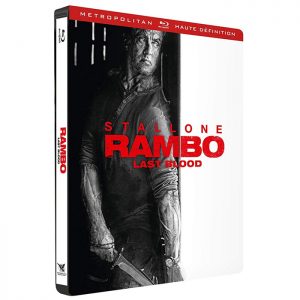 Rambo Last Blood en Blu Ray edition limitee steelbook