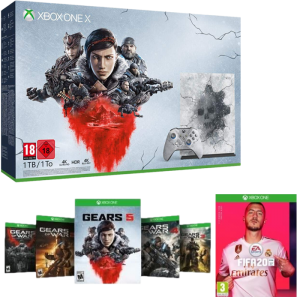 SLIDER xbox one x edition limitee collector gears 5 fifa 20 v2