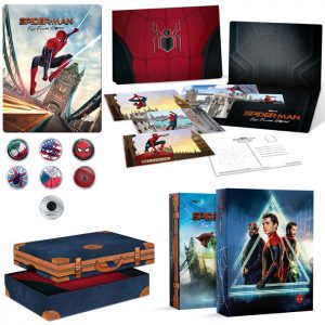 SpiderMan Far From Home 4K Blu ray Zavvi Collector Edition Steelbook
