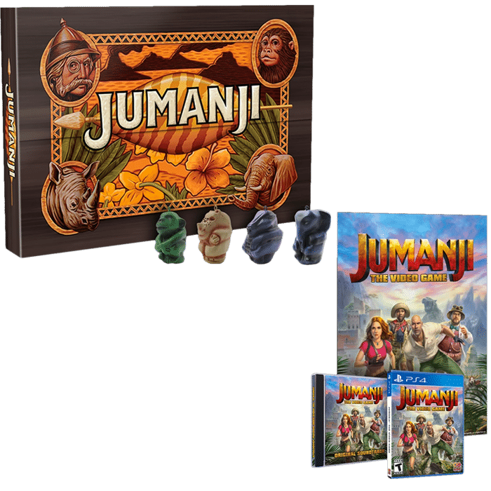 Trader Games - JUMANJI: THE VIDEO GAME COLLECTOR S EDITION PS4 EURO NEUF - BRAND NEW (OUTRIGHT GAMES)) on Playstation 4