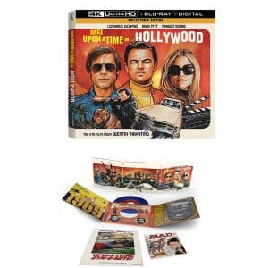 once upon a time in hollywood blu ray collector 4k