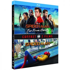 pack SpiderMan Homecoming Far from Home blu ray
