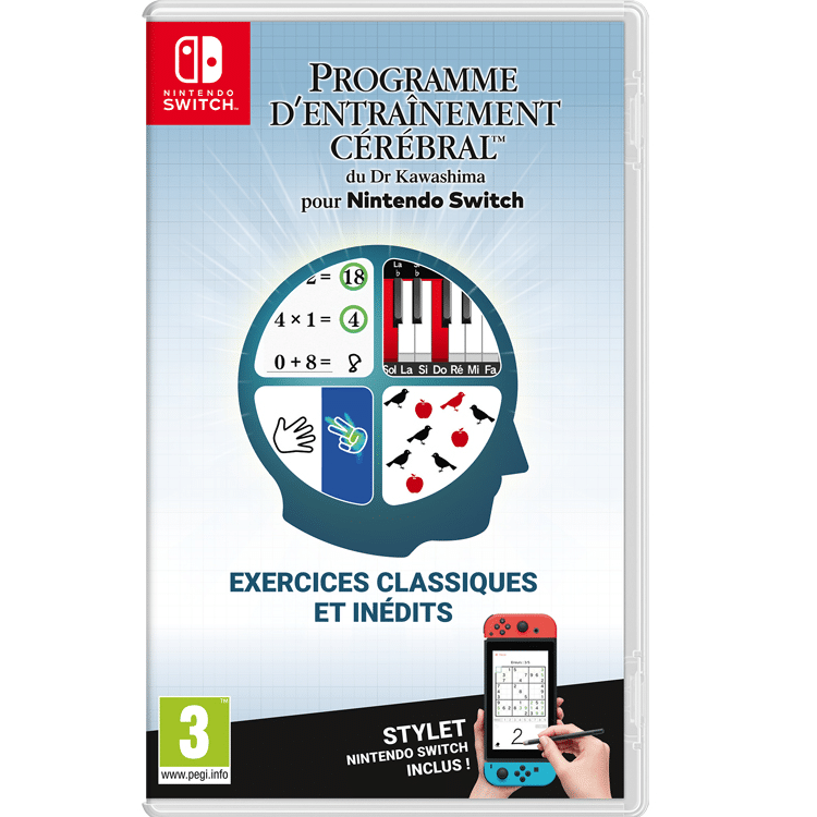 Programme D Entraînement Cérébral Du Dr Kawashima Pour Nintendo Switch Dr Kawashima Switch pas cher : les offres| ChocoBonPlan.com