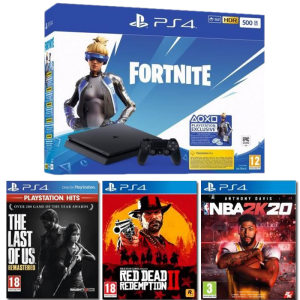 ps4 slim fortnite red dead redemption 2 tha last of us