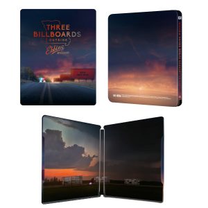 three billboard steelbook 4k blu ray