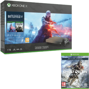 xbox-one-x-battlefield-5-gold-rush-ghost-recon-breakpoint-auroa