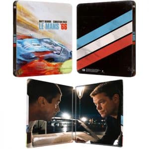 Le Mans 66 Blu Ray 4K 2D steelbook exclu Zavvi
