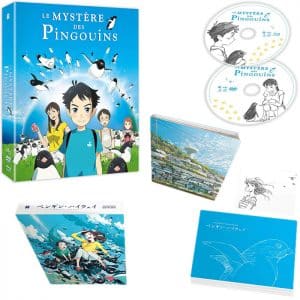 Le Mystere des pingouins en edition collector limitee et numerotee Blu Ray DVD Artbook