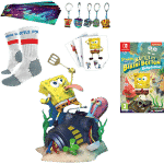 bob l'eponge Spongebob Squarepants Battle For Bikini Bottom Rehydrated collector shiny edition Switch