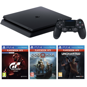 ps4 slim god of war gt sport uncharted lost legacy ps hits