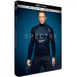 James Bond spectre Blu Ray 4K edition limitee steelbook