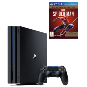 pack ps4 pro spiderman goty