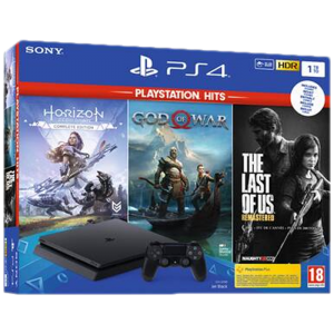 pack ps4 slim 1 to ps playstation hits horizon zero dawn god of war the last of us remastered