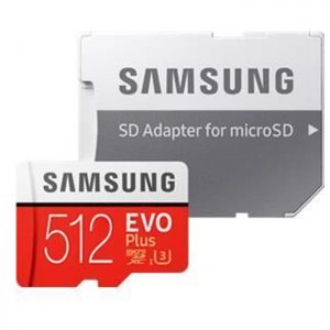 Carte Micro SDXC 512 Go Samsung compatible Switch