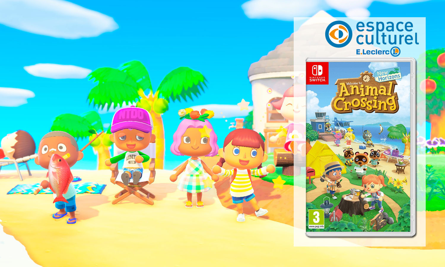 SLIDER animal crossing new horizons switch article blog leclerc