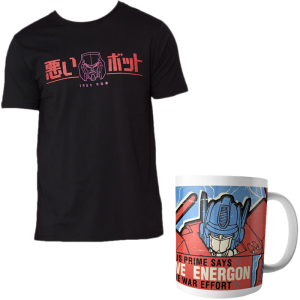 bon plan t-shirt transformers mug