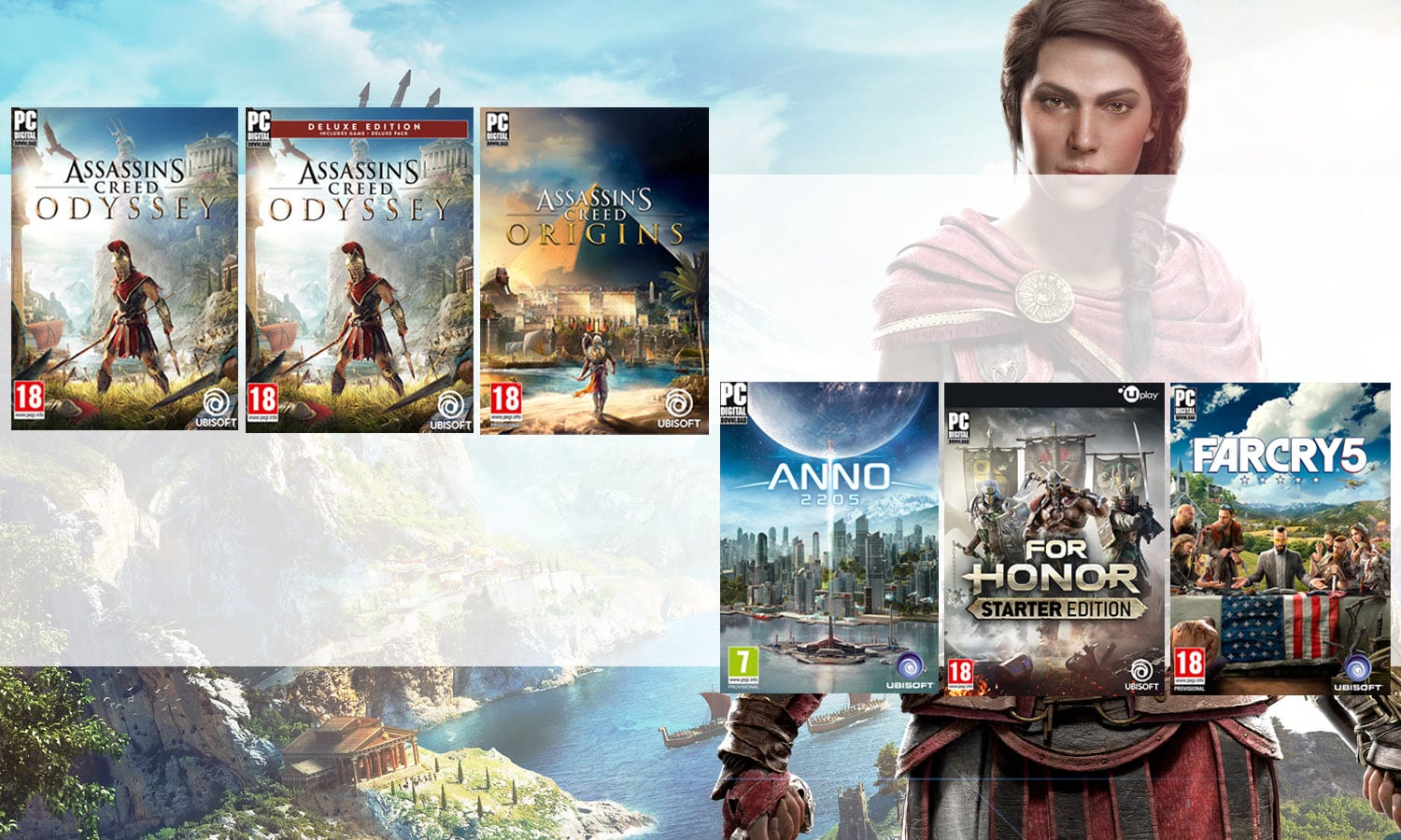 Promo Jeux PC Ubisoft : les offres | ChocoBonPlan.com
