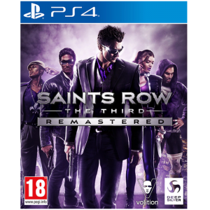 Saints Row The Third remastered PS4