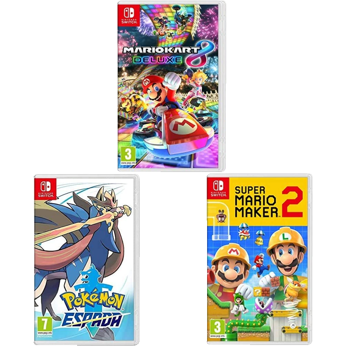 Pack de 3 jeux Switch Pas Cher