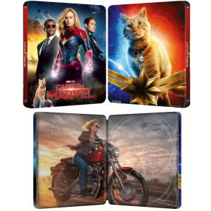 steelbook Lenticulaire Captain Marvel 4K Ultra HD Blu ray 2D