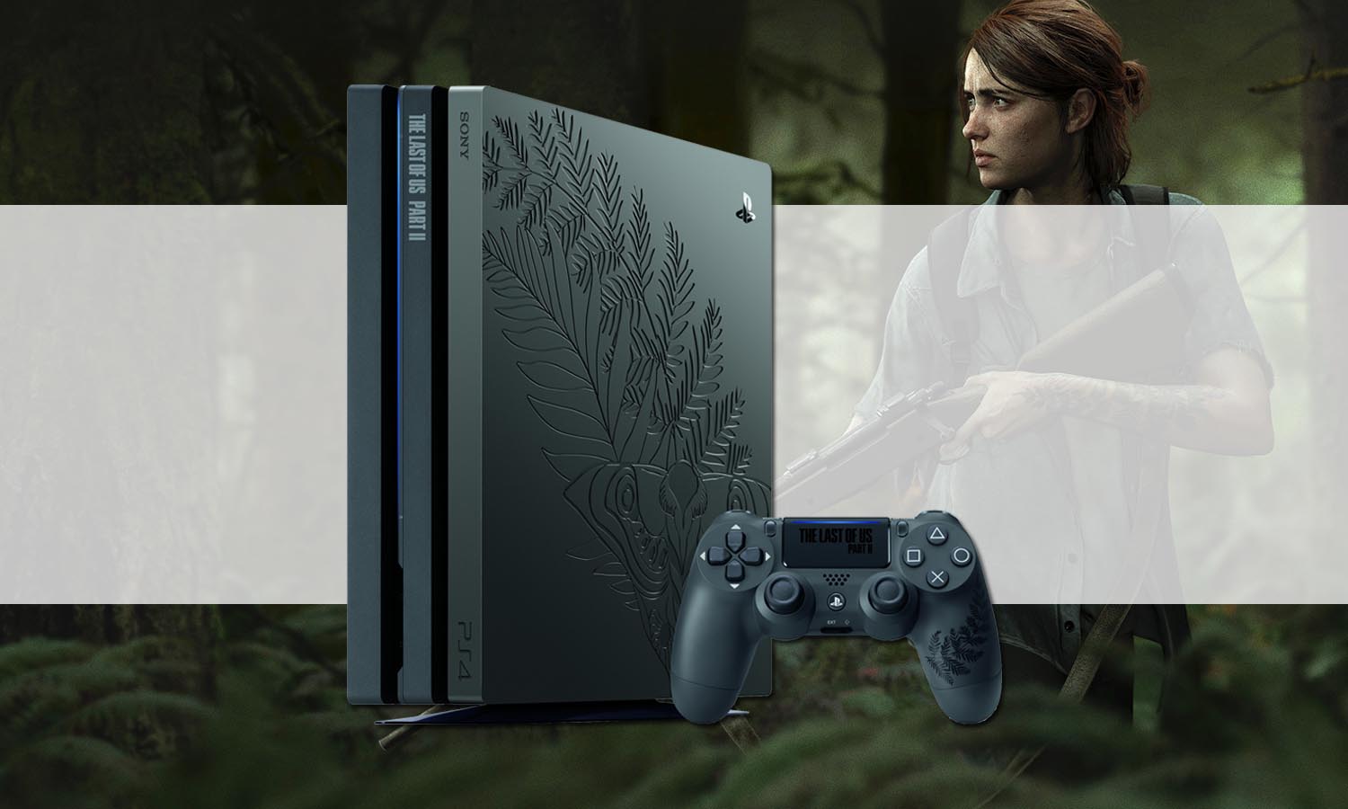 ps4 pro the last of us 2 console