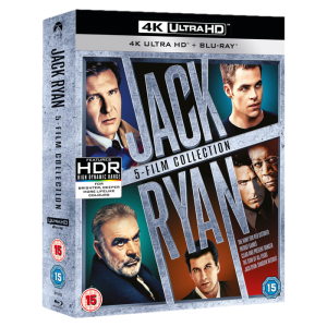 Coffret Jack Ryan Collection en Blu Ray 4K 2D 5 films