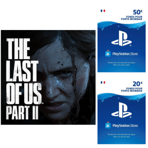 The Last of Us 2 sur PS4 dématérialisé via cartes PSN en promo